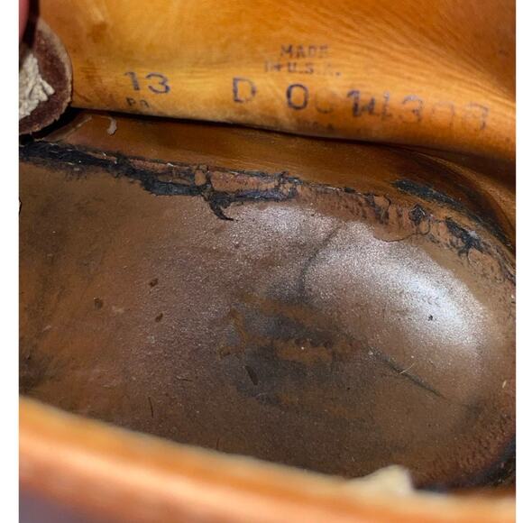 Red Wing Shoes Brown Leather Chukka Boots     Size: 13D - Picture 8 of 8